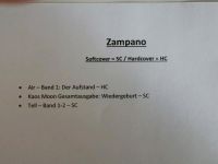 Zampano Comic Sammlung Neu Bayern - Hengersberg Vorschau