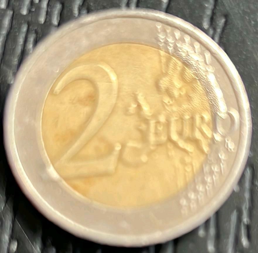 2 Euro Münze/Strichmännchen/Prägestätte D/WWU 1999-2009/Sehr Schö in Frankfurt am Main