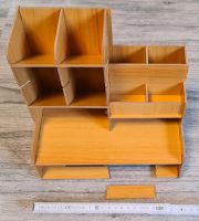 flexibler Organizer Stiftehalter Holz braun ca. 24 x 15 x 25cm Berlin - Köpenick Vorschau