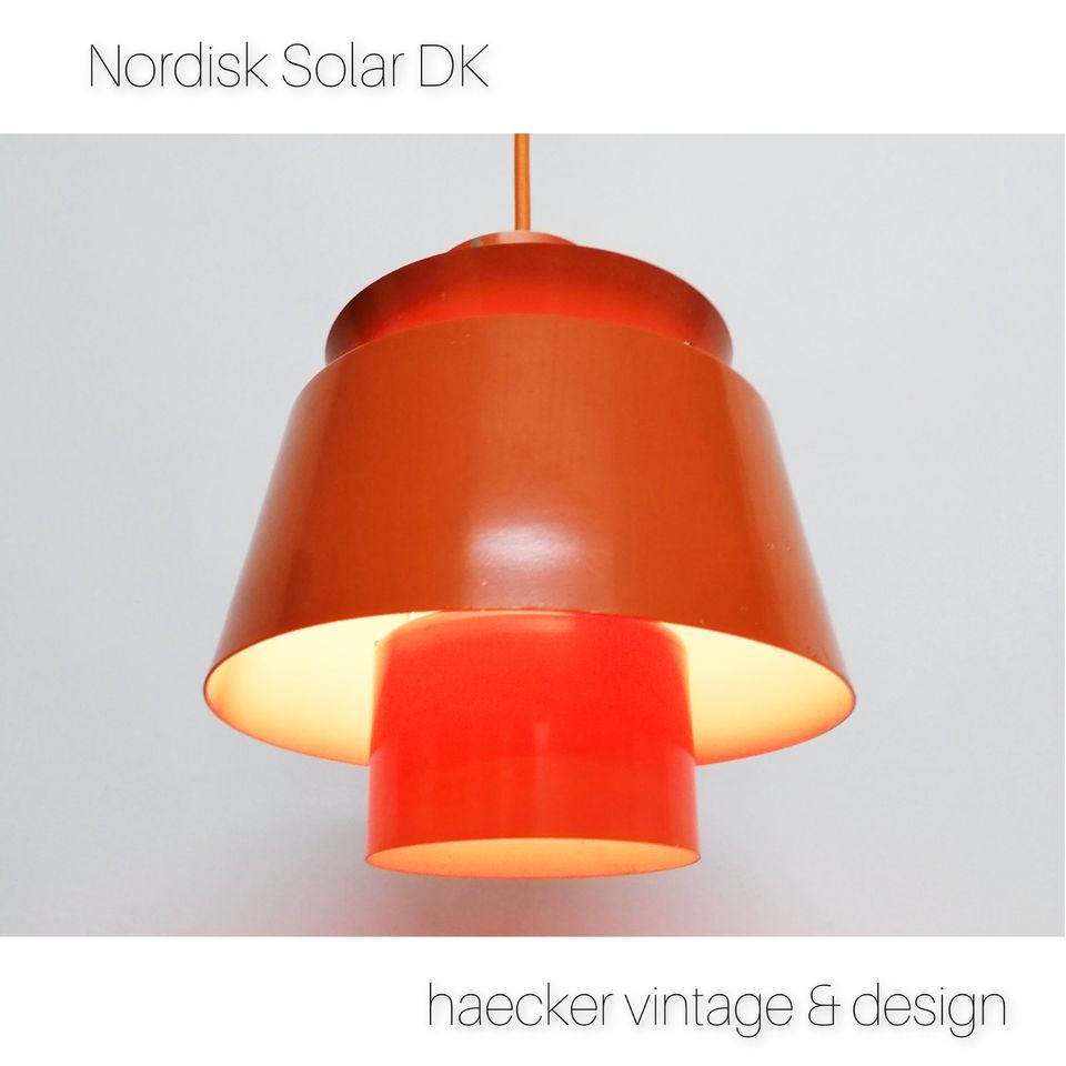 Lampe Trapez danish design Nordisk Solar zu poulsen lyfa 70er 80 in München