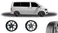 VW T6 T6.1 T5 Bus Sommerreifen Sommerräder 20 Zoll 5x120 Felgen Nordrhein-Westfalen - Hattingen Vorschau