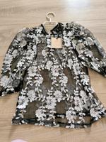 Bluse mit Puffärmel, Blumenmuster schwarz, weiß neu Gr.M Niedersachsen - Holzminden Vorschau