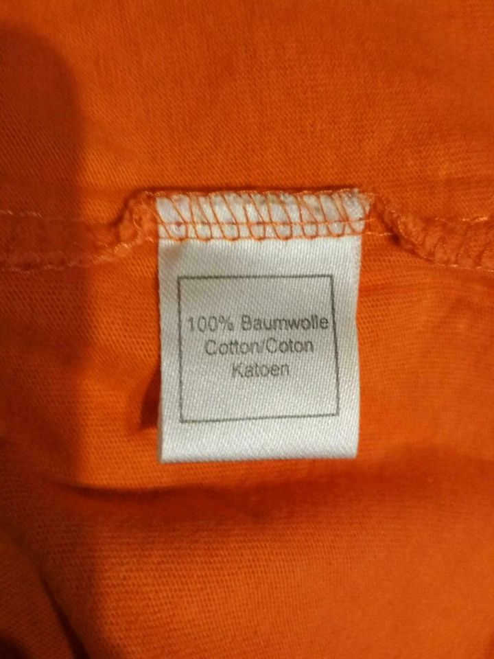 Oranges Damen Shirt Größe S glitzert in Manching