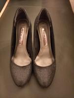 Tamaris Pumps Gr.39 schwarz Glitzer Bayern - Wolnzach Vorschau