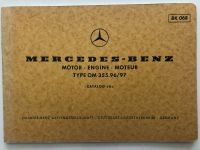 Mercedes Daimler Benz Ersatzteilkat. OM355 1974 Aachen - Aachen-Richterich Vorschau