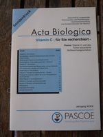 Acta Biologica Vitamin C. Medizinische Therapie mit Vitamin C Baden-Württemberg - Bad Schönborn Vorschau