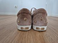 Jimmy Choo Sneaker beige/ Gold Gr. 39 Hessen - Hanau Vorschau