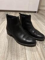 Stiefelette Leder schwarz Niedersachsen - Vechta Vorschau