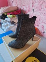 Neu und ungetragen Größe 37 glitzer Stiefeletten Bayern - Westendorf b Kaufbeuren Vorschau