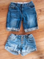 Mädchen Jeans- Shorts, Hotpants, Capri, Cargo 3/4, Gr. 140 Niedersachsen - Wendeburg Vorschau