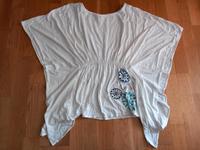 Desigual Top T-Shirt Bluse Tunika M weiß blau türkis Blumen Hessen - Eschborn Vorschau