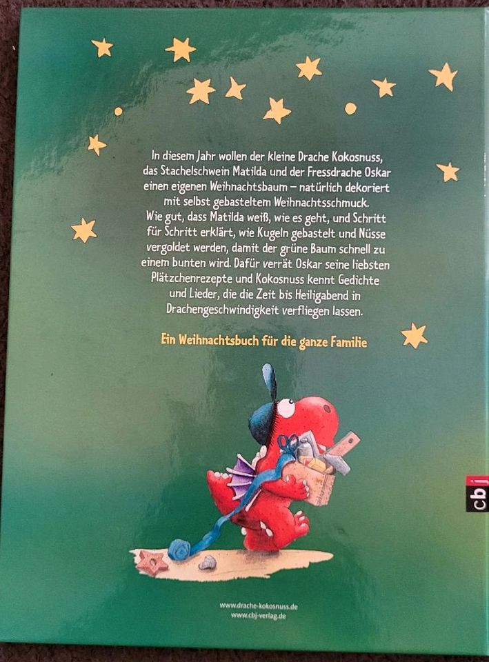 Buch Drache Kokosnuss bastelt für Weihnachten * mit CD Kokosnuss in Scheden