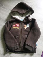 Kuscheljacke Kinder Fleecejacke dick 110/116 braun Smily Sachsen - Zwoenitz Vorschau