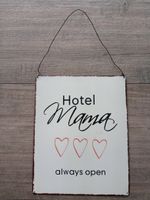 Metallschild Blechschild *Hotel Mama* shabby Nordrhein-Westfalen - Arnsberg Vorschau