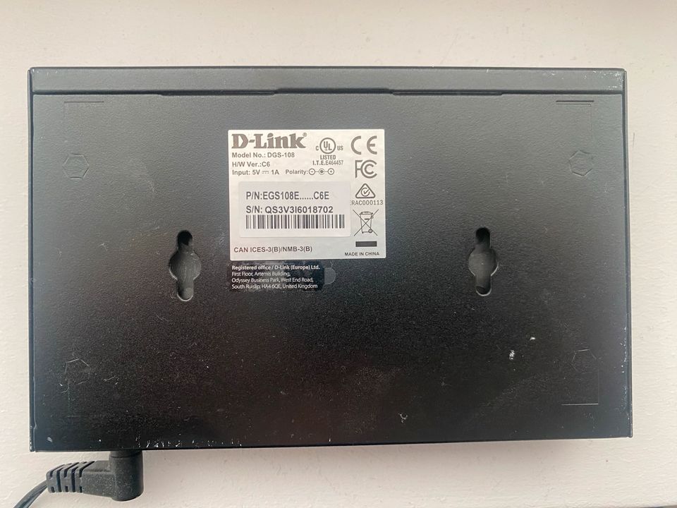 D -Link 8-Port Gigabit Switch in Recklinghausen