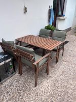 Gartentisch mit Stühlen und Auflagen Niedersachsen - Barsinghausen Vorschau