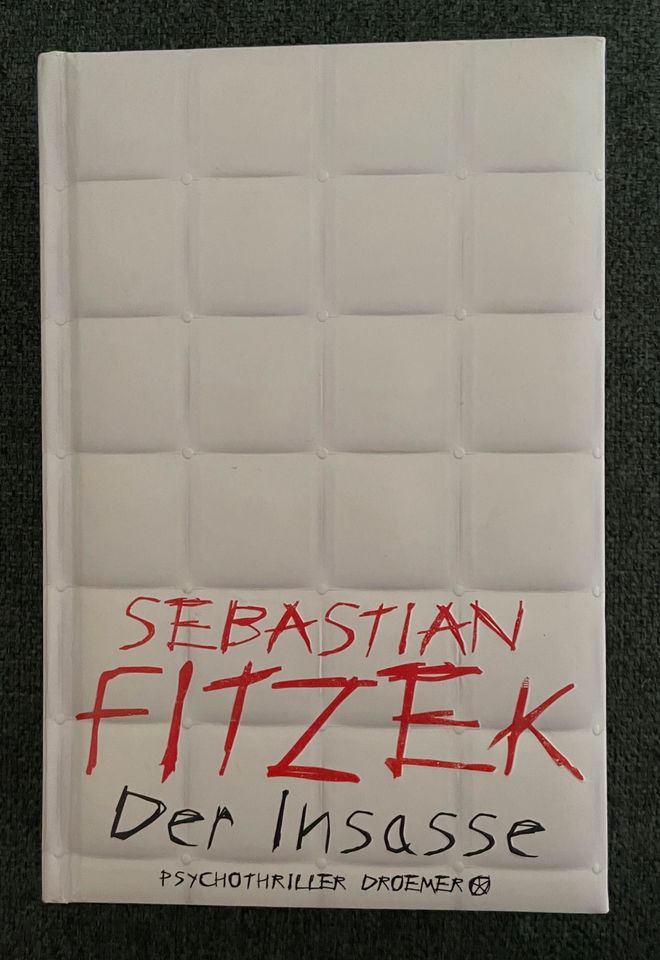 Buch der Insasse Psychothriller Sebastian Fitzek in Berlin