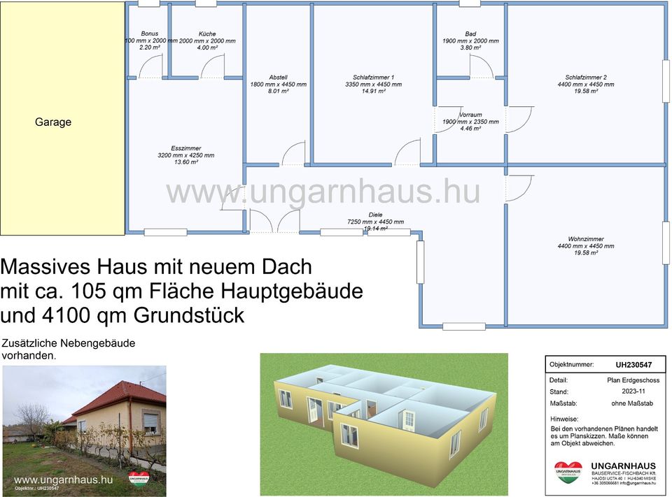 Haus in Ungarn , Südungarn => Toller Zustand , auch für Selbstversorger<= inkl. 4100 qm Grundstück in ruhiger Lage in Freudenberg