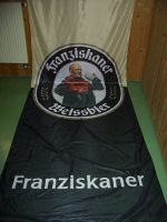 2 Franziskaner Biergarten Mönch München Brauerei Banner Fahne Bayern - Memmingen Vorschau