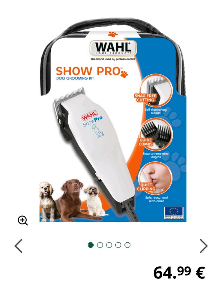 Wahl Show Pro Tierhaarschneider in Rheinland-Pfalz - Niedererbach | eBay  Kleinanzeigen ist jetzt Kleinanzeigen