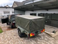 Bundeswehr Anhänger Wolf Mercedes 250gd Geländeanhänger PKW Rheinland-Pfalz - Mörsdorf Hunsrück Vorschau