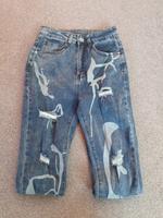 Highwaist Skinny Jeans mit Rissen Neu Rheinland-Pfalz - Lingenfeld Vorschau