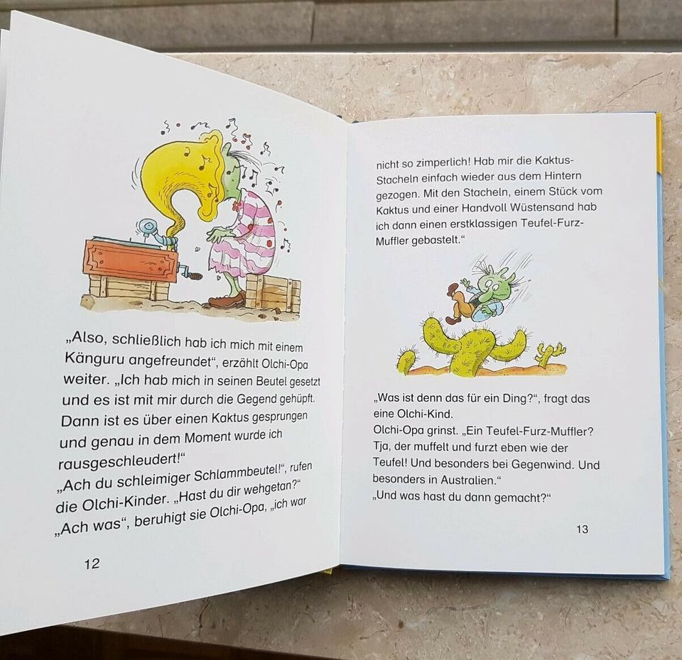 Die Olchis fliegen in die Schule - 2./3. Klasse Leseanfänger Buch in Wuppertal