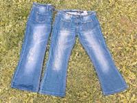2 Damen Jeanshosen Kurzgröße Bootcut Flared Gr.42 Bonprix Hessen - Baunatal Vorschau