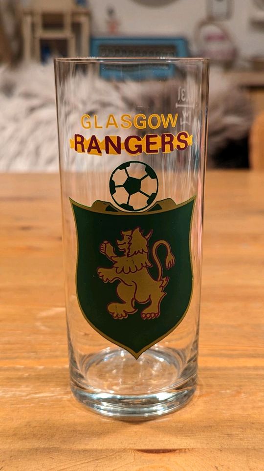 Bier-Glas Glasgow-Rangers Fußball Schottland schottisch in Rostock