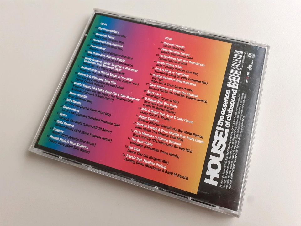 CD House! The Essence of Clubsound 2011 Mix CD Techno in Ingelheim am Rhein