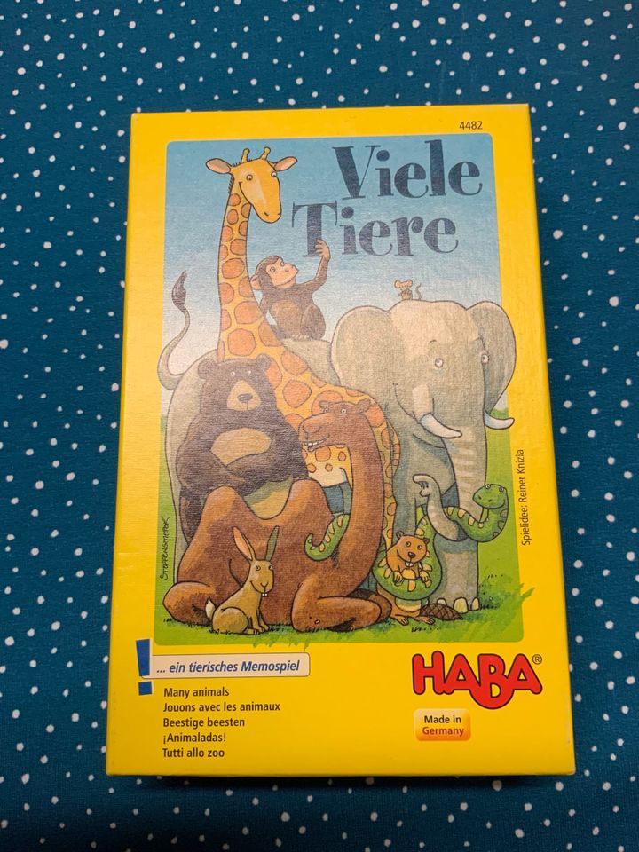 Spiel Haba Viele Tiere Gesellschaftsspiel in Weimar