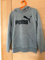 Kapuzenpulliver von Puma in grau/schwarz Gr.140 Bayern - Ingolstadt Vorschau