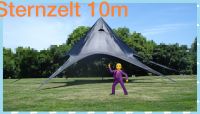 Sternzelt Event-Zelt Partyzelt Pavillon 10m 15x15 schwarz Mieten Sachsen-Anhalt - Jeßnitz Vorschau