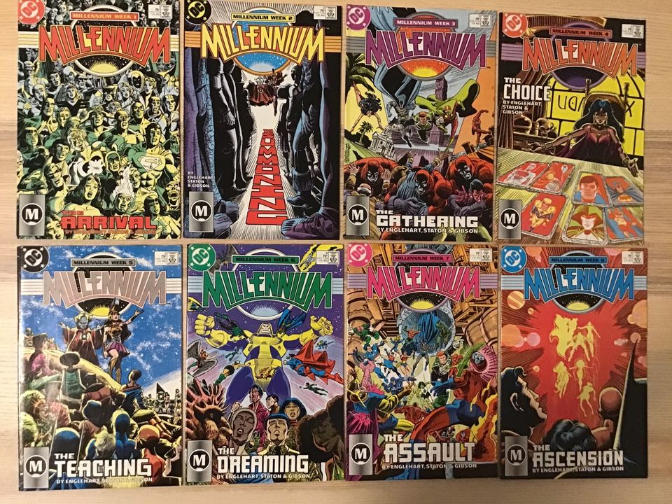 Millennium #1 - 8 (KOMPLETTE SERIE) Batman, Flash, JLA  US Comics in Hamburg