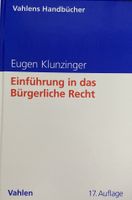 Einführung in das bürgerliche Recht | neuwertig Rheinland-Pfalz - Brücken (Pfalz) Vorschau