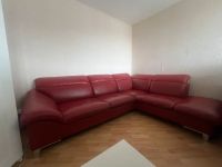 Roter Leder Sofa (Abholen) Nordrhein-Westfalen - Paderborn Vorschau