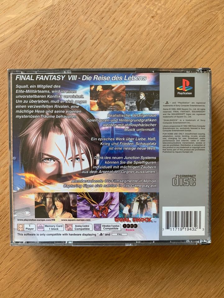 Final Fantasy 8 VIII PS1 in Morbach