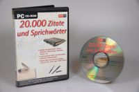 20.000 Zitate und Sprichwörter - CD-ROM Hamburg-Nord - Hamburg Alsterdorf  Vorschau