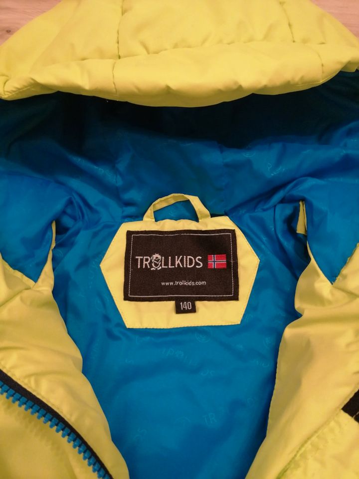 Trollkids Skijacke / Winterjacke Hemsedal 140 wie neu in Rudersberg