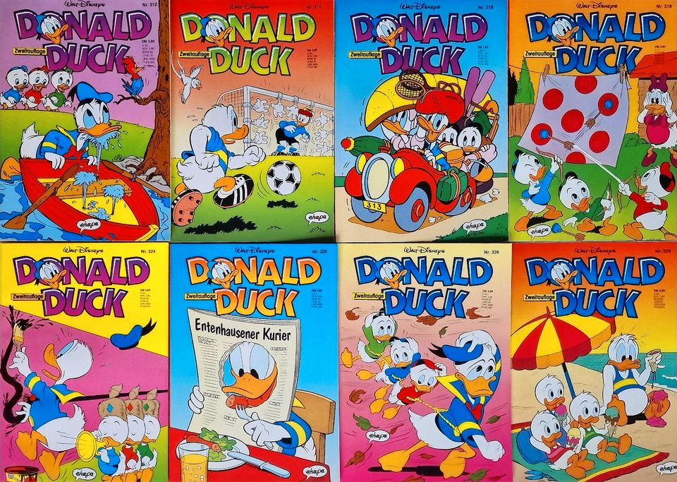 61 Disney Taschenbücher.Donald Duck.Micky Maus.Dagobert.UNGELESEN in Remshalden