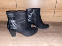 TAMARIS Damen Stiefel Stiefeletten schwarz Leder 37 Sachsen - Pirna Vorschau