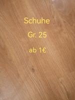 Schuhe Gr. 25; 1€ - 4€; Sandalen, Aquaschuhe, Stiefel, ... Bayern - Mistelgau Vorschau