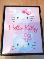 Hello Kitty Bild pink 25 cm lang 20,2 cm breit Glas + Kunststoff Hessen - Brachttal Vorschau