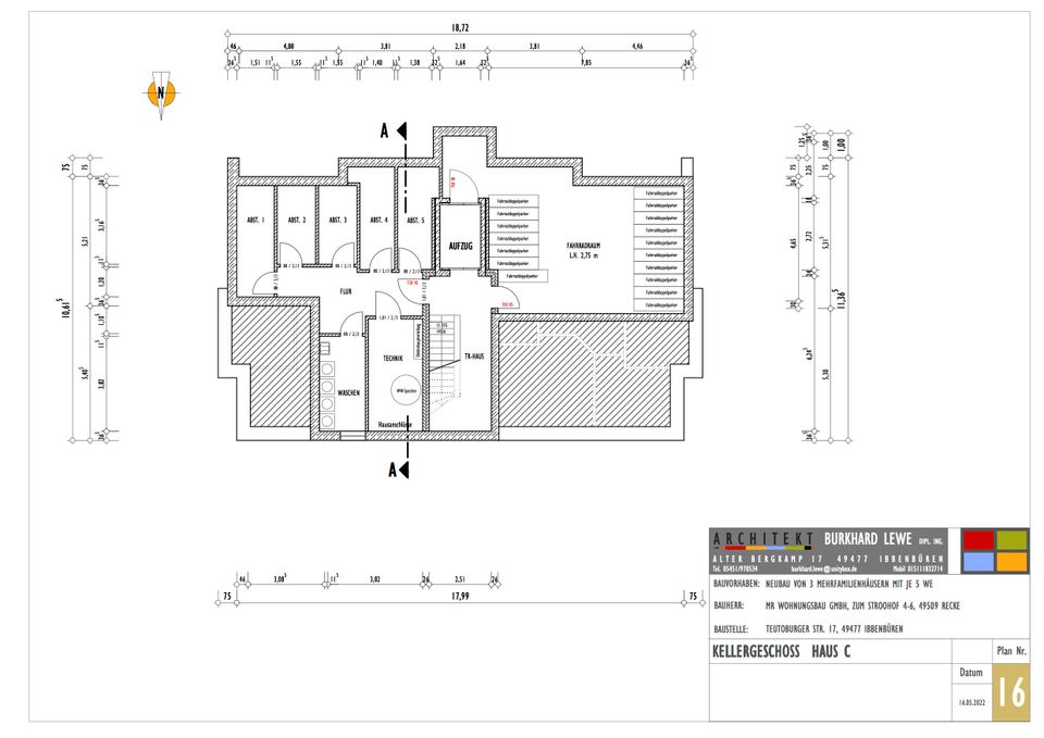 Provisionsfrei! Objekt Nr. 0499 (Whg.C5) Großzügige Penthouse-Wohnung in top Lage von Ibbenbüren zu verkaufen in Ibbenbüren