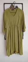 Kleid Gr 38, Viskose, grün-gelb, Reserved, 1 mal getragen Thüringen - Schmalkalden Vorschau