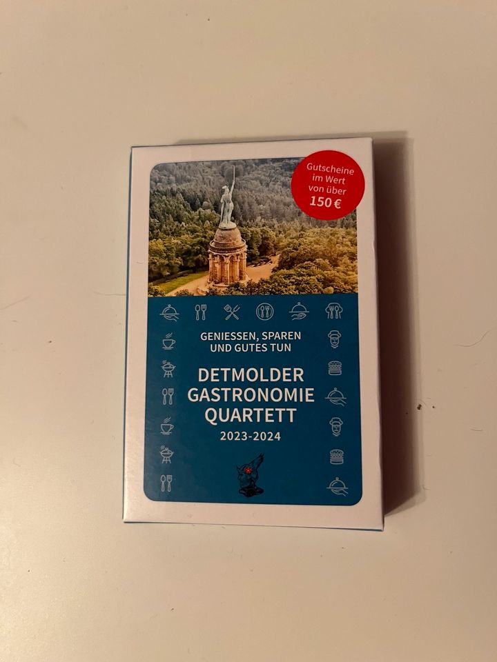 Detmolder Gastronomie Quartett Gutscheine in Dörentrup