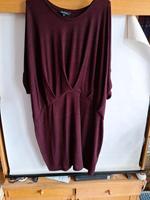 Kleid Ulla Popken Gr.50/52 bordeaux Tunika burgunderrot weinrot Sachsen - Dippoldiswalde Vorschau