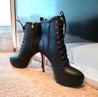 High Heels Stiefeletten schwarz Größe 43 Berlin - Biesdorf Vorschau