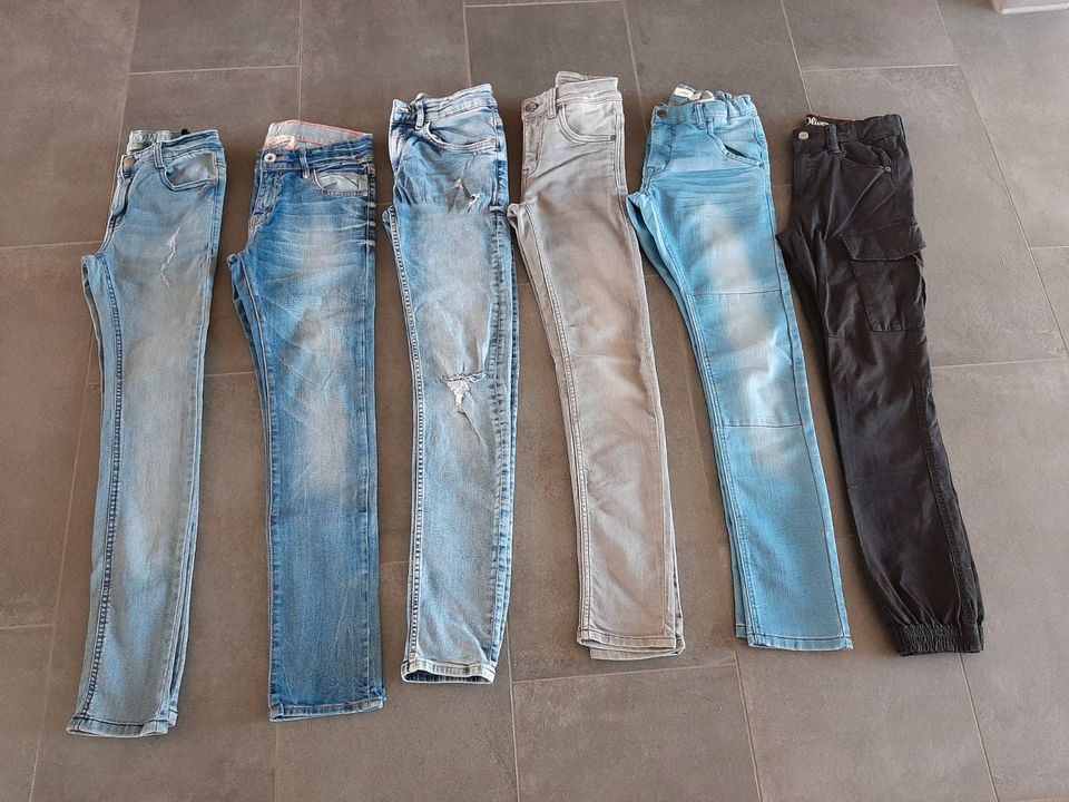 Jeans Jungen Gr. 158 Marken in Bogen Niederbay