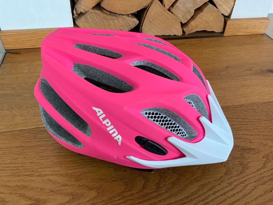 Fahrradhelm Kinder ALPINA 50-55 cm mit Leuchtfunktion in Geilenkirchen